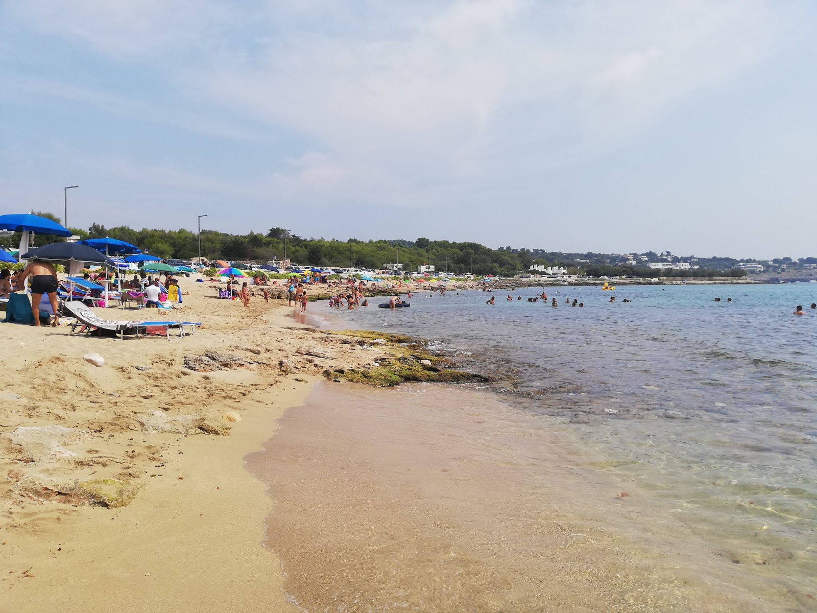 Felloniche Spiaggia'in fotoğrafı kısmen temiz temizlik seviyesi ile