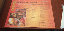 Le Royal De Vigneux à Vigneux-sur-Seine menu