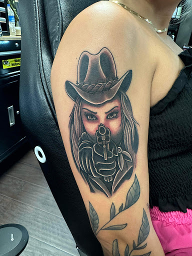 Explore nut and bolt tattoo ideas, creative tattoo ideas in Lake Charles, available at Creative Elements Tattoo Studio