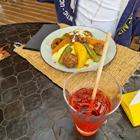 Plats et boissons du Restaurant marocain Little Marrakech à Le Port - n°3