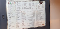 Restaurant Da Olivieri à Viareggio (la carte)