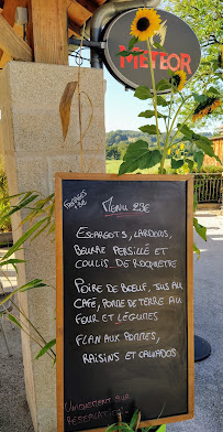 Le Relais de la Fontaine à Cros-de-Montvert menu