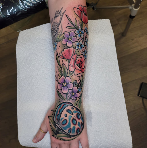 Explore god is greater than the highs and lows tattoo ideas, creative tattoo ideas in Brunswick, available at Black Element Tattoo