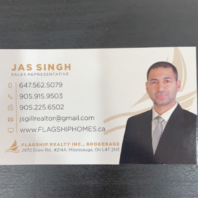 Real Estate sales Representative: JAS SINGH
