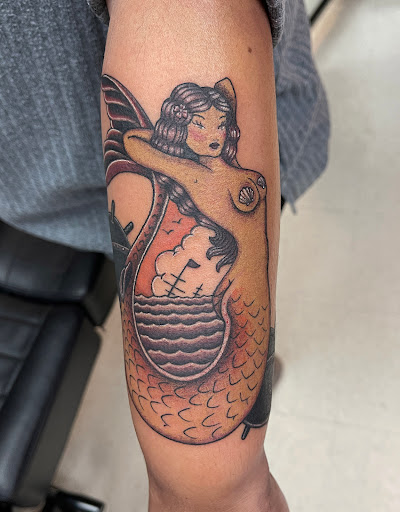 Explore drummer tattoos ideas, creative tattoo ideas in San Diego, available at Wylde Sydes Tattoo & Body Piercing