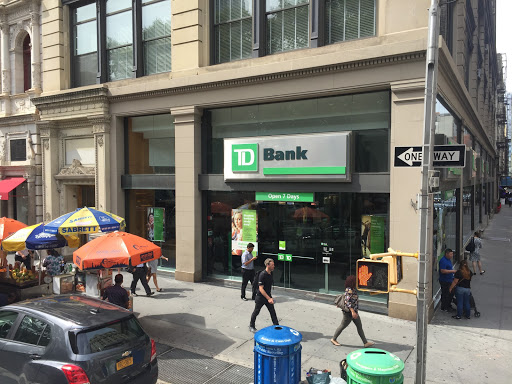 TD Bank, 258 Broadway, New York, NY 10007, Bank