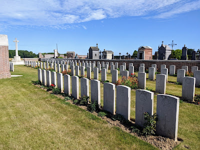 mézières communal cemetery extension à Mézières-en-Santerre