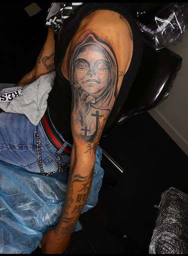 Explore tattoo ideas for guys on chest, creative tattoo ideas in New Haven, available at Dali Tattoos LLC