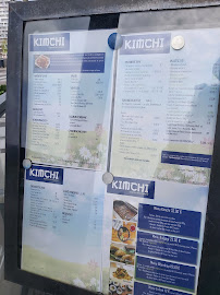 Menu / carte de Kimchi à Le Havre