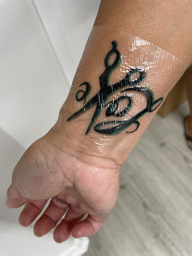 Explore tattoo lettering ideas, creative tattoo ideas in Brandon, available at Forever Yours Tattoo and Piercing