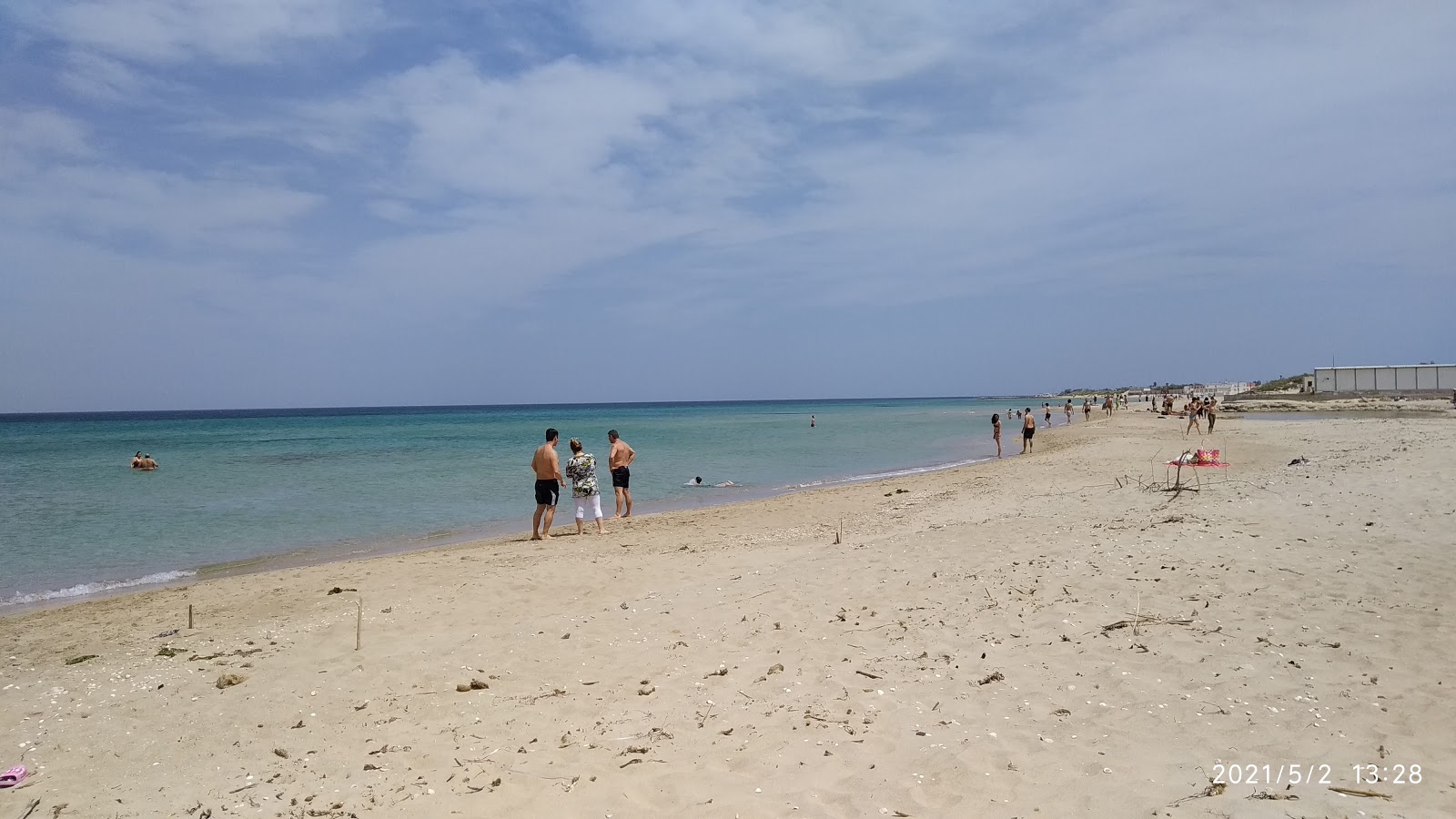 Foto von Torre Chianca beach befindet sich in natürlicher umgebung