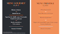 La Maison de la Sauce by Pignatelle à Beaulieu-sur-Mer menu