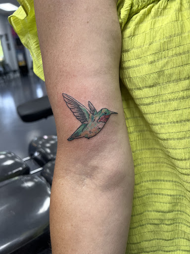 Explore hip thigh tattoo ideas, creative tattoo ideas in Meridian, available at Creative Pain Tattoo Studio