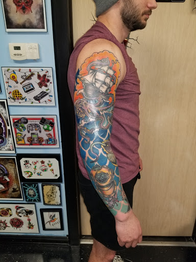 Explore breaking bad tattoo ideas, creative tattoo ideas in Spartanburg, available at The Gallery Tattoo Shop Spartanburg