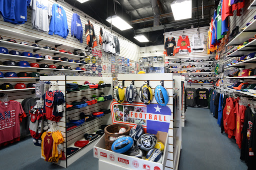 Sports memorabilia store Long Beach