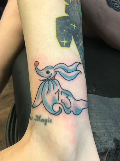 Explore to infinity and beyond tattoo ideas, creative tattoo ideas in San Angelo, available at Good Vibes Only Tattoo Studio