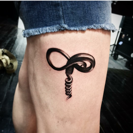 Explore rest in peace dad tattoo ideas, creative tattoo ideas in Hanford, available at Moth Art & Tattoo Collective