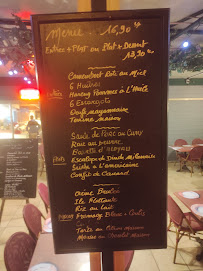 Menu du Le Panarbo à Saint-Jean-de-Monts