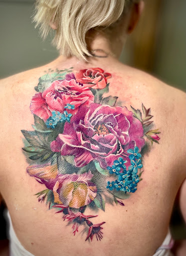 Explore 1995 tattoo ideas, creative tattoo ideas in Farmingville, available at LizArt Ink tattoo