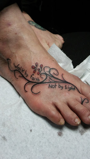 Explore mens tattoo sleeve idea, creative tattoo ideas in Big Spring, available at A Mom & Pop Tattoo Shop