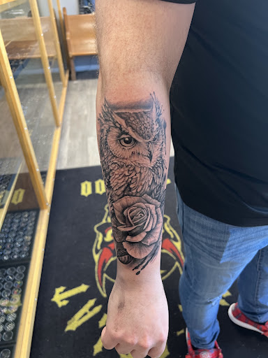 Explore father and daughter c.r.p.s tattoo ideas, creative tattoo ideas in East Stroudsburg, available at Ink Splat 13 Tattoo