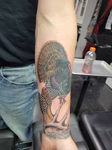 Explore cyber tattoo ideas, creative tattoo ideas in Madison, available at Ultimate Arts Tattoo