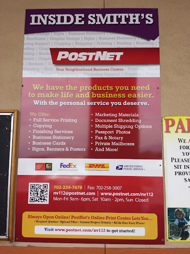 Commercial Printer «PostNet», reviews and photos, 1421 N Jones Blvd, Las Vegas, NV 89108, USA
