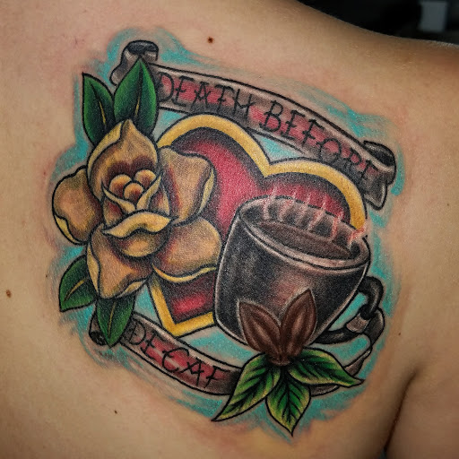 Tattoo Shop «Hazy Daze Tattoo Studio», reviews and photos, 2104 Strand St, Galveston, TX 77550, USA