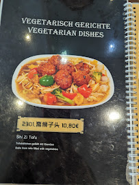 Ding Ding Sheng à Frankfurt menu