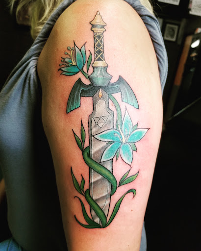 Explore mens forearm sleeve tattoo ideas, creative tattoo ideas in Chattanooga, available at Inked Expressions