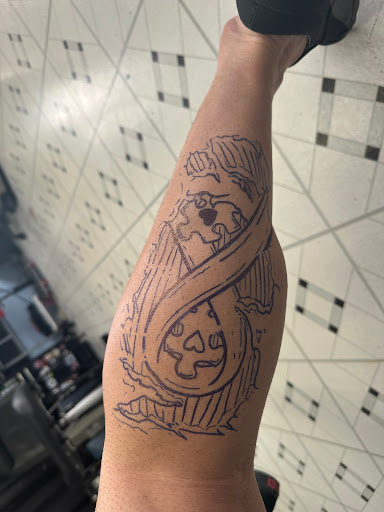 Explore twice tattoo ideas, creative tattoo ideas in El Paso, available at R&R tattoo and piercing studio