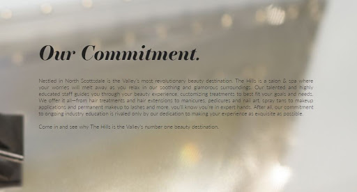 Beauty Salon «The Hills Salon & Spa», reviews and photos, 8912 E Pinnacle Peak Rd # 4, Scottsdale, AZ 85255, USA