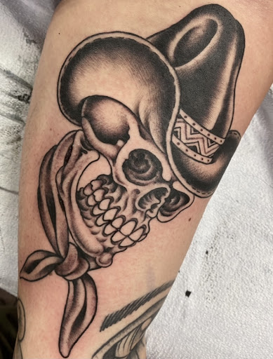 Explore billiards tattoo ideas, creative tattoo ideas in New Orleans, available at TOUGH LOVE TATTOOS