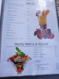Staccoli Caffé à Cattolica menu