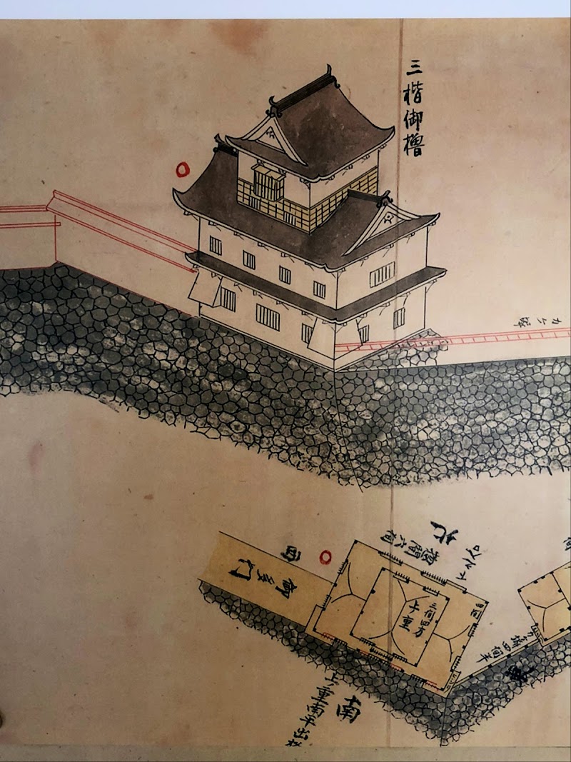 岡山城 三階櫓跡