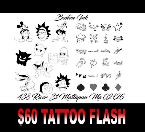 Explore pet memorial tattoo ideas, creative tattoo ideas in Mattapan, available at Boston Ink Body Art Specialist