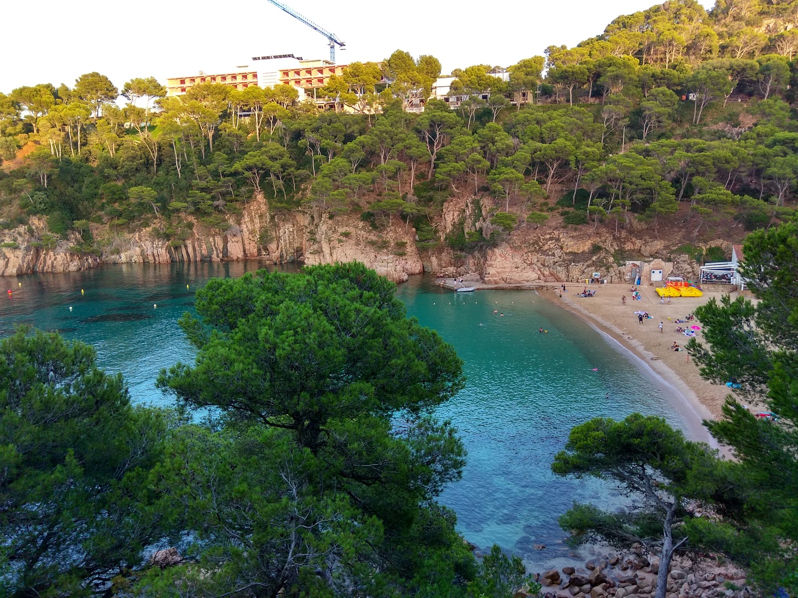 Foto av Aiguablava Stranden bekvämlighetsområde