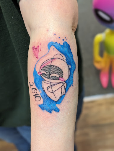 Explore mary poppins tattoo ideas, creative tattoo ideas in Cornelia, available at Prismatic Pulse Tattoo