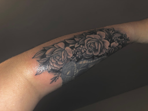 Explore christian tattoo ideas for females, creative tattoo ideas in Covington, available at Cupid Slave Tattoo Company