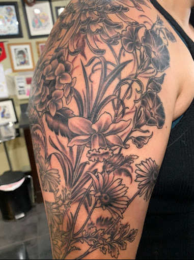 Explore gear tattoo ideas, creative tattoo ideas in Auburn, available at Syndicate Tattoo