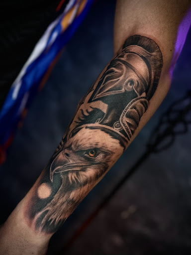 Explore mind tattoo ideas, creative tattoo ideas in Southampton, available at Le Uke Tattoo Studio