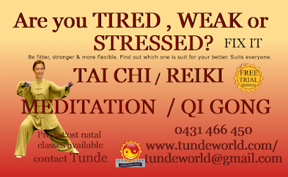 Tai Chi, Qigong Reiki and Meditation at Tunde-world