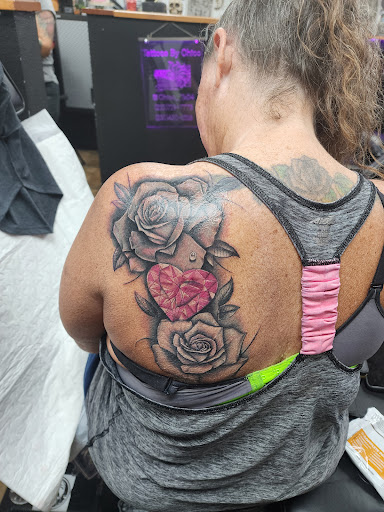 Explore butterfly shoulder tattoo ideas, creative tattoo ideas in San Antonio, available at Firme Copias Tattoo Studio