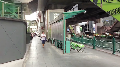 ปันปั่น สถานีสยามเซ็นเตอร์ (Pun Pun Bike Share Siam Center Station)