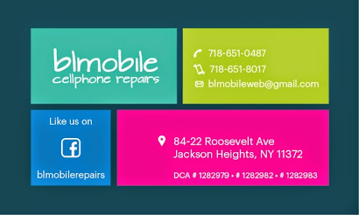 Cell Phone Store «BL MOBILE cell phone repair», reviews and photos, 84-22 Roosevelt Ave, Jackson Heights, NY 11372, USA