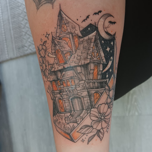 Explore nursing tattoos ideas, creative tattoo ideas in Greenfield, available at Garden of Eden Tattoos