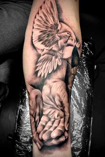 Explore dead inside tattoo ideas, creative tattoo ideas in Amarillo, available at The Studio