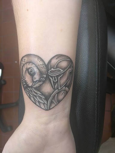 Explore yin yang couple tattoo ideas, creative tattoo ideas in Saint Petersburg, available at Lucky You Tattoo