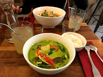 Curry vert thai du Restaurant végétalien kapunka vegan - cantine thaï sans gluten à Paris - n°7