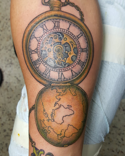 Explore small face tattoo ideas male, creative tattoo ideas in New Orleans, available at Mid City Voodoux Tattoos